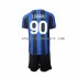 Maillot de Foot Inter Milan Romelu Lukaku 90 Enfant Domicile 2022-2023 Manche Courte