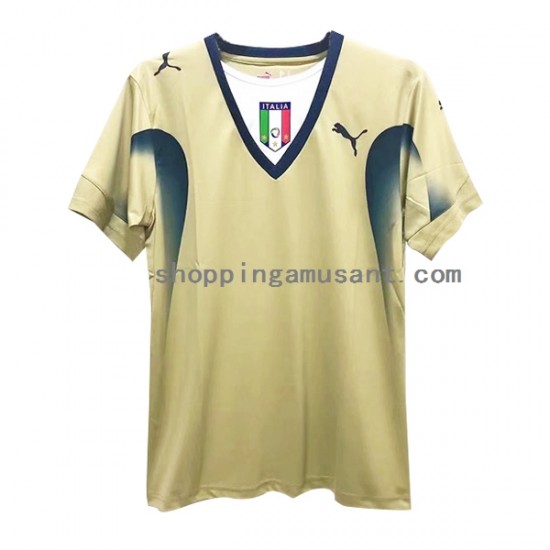 Maillot de Foot Italie Gardien Rétro Homme Domicile 2006 Manche Courte