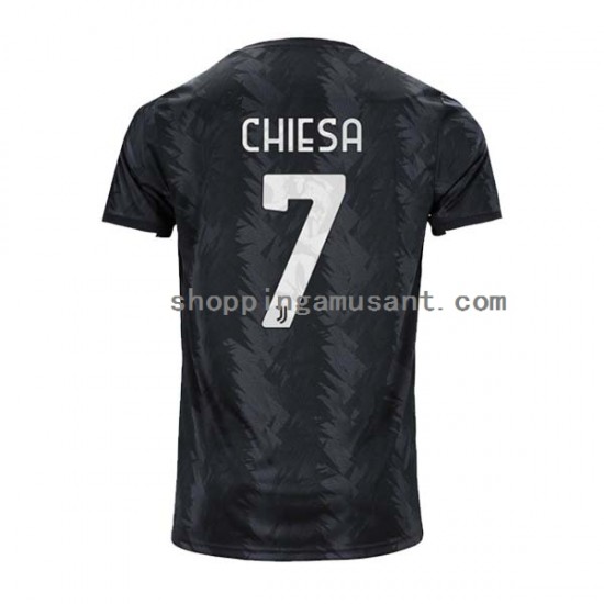 Maillot de Foot Juventus Chiesa 7 Homme Extérieur 2022-2023 Manche Courte