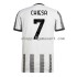 Maillot de Foot Juventus Chiesa 7 Homme Domicile 2022-2023 Manche Courte