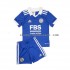 Maillot de Foot Leicester City Enfant Domicile 2022-2023 Manche Courte