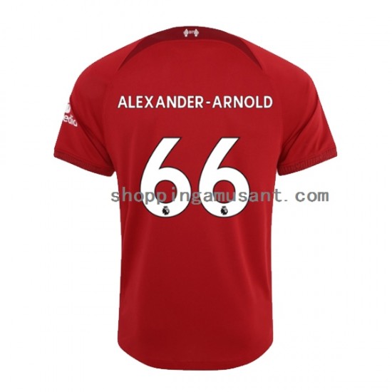 Maillot de Foot Liverpool Alexander-Arnold 66 Homme Domicile 2022-2023 Manche Courte