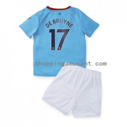 Maillot de Foot Manchester City De Bruyne 17 Enfant Domicile 2022-2023 Manche Courte