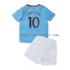 Maillot de Foot Manchester City Grealish 10 Enfant Domicile 2022-2023 Manche Courte