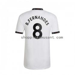 Maillot de Foot Manchester United Bruno Fernandes 8 Homme Extérieur 2022-2023 Manche Courte