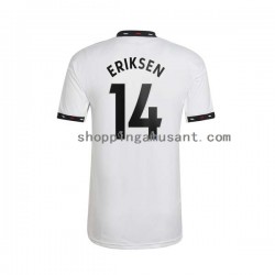 Maillot de Foot Manchester United Christian Eriksen 14 Homme Extérieur 2022-2023 Manche Courte