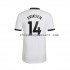 Maillot de Foot Manchester United Christian Eriksen 14 Homme Extérieur 2022-2023 Manche Courte