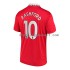 Maillot de Foot Manchester United Rashford 10 Homme Domicile 2022-2023 Manche Courte