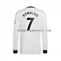 Maillot de Foot Manchester United Ronaldo 7 Homme Extérieur 2022-2023 Manche Longue