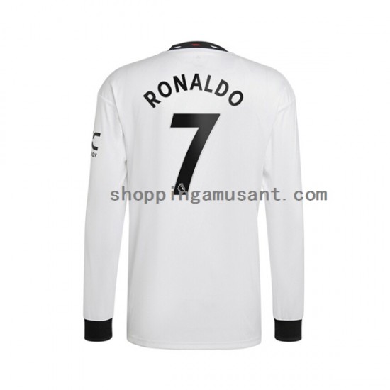 Maillot de Foot Manchester United Ronaldo 7 Homme Extérieur 2022-2023 Manche Longue