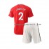 Maillot de Foot Manchester United Victor Lindelof 2 Enfant Domicile 2022-2023 Manche Courte