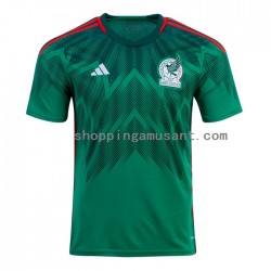 Maillot de Foot Mexique Homme Domicile Coupe du Monde 2022 Manche Courte