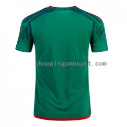 Maillot de Foot Mexique Homme Domicile Coupe du Monde 2022 Manche Courte