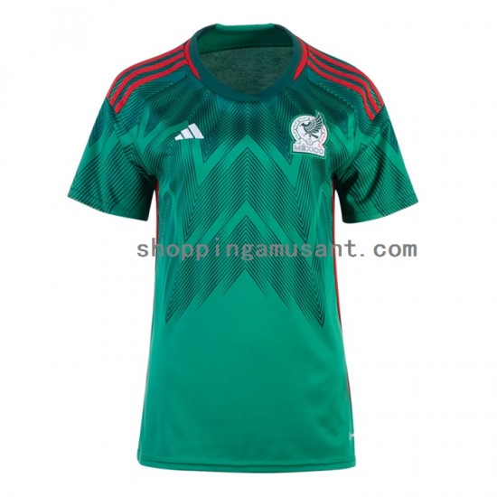 Maillot de Foot Mexique Féminine Domicile 2022-2023 Manche Courte
