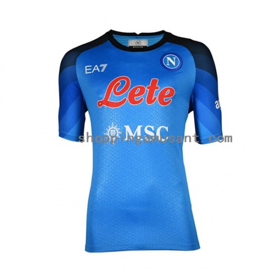 Maillot de Foot Naples Homme Domicile 2022-2023 Manche Courte