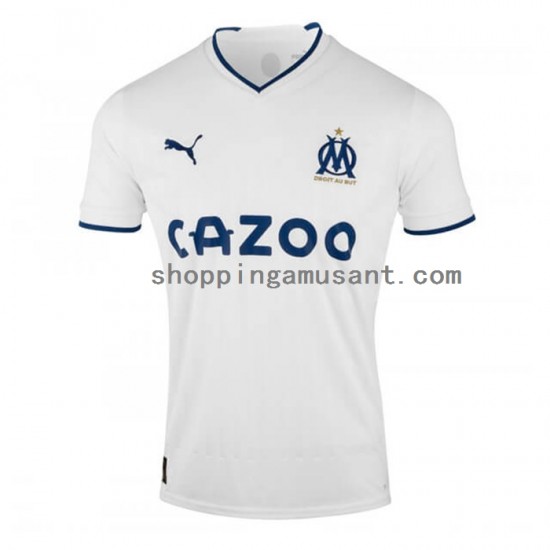 Maillot de Foot Olympique de Marseille Homme Domicile 2022-2023 Manche Courte