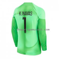 Maillot de Foot Paris Saint-Germain K.Navas 1 Gardien Homme Domicile 2022-2023 Manche Longue
