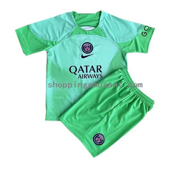 Maillot de Foot Paris Saint-Germain Gardien Enfant Domicile 2022-2023 Manche Courte