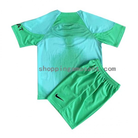 Maillot de Foot Paris Saint-Germain Gardien Enfant Domicile 2022-2023 Manche Courte