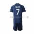 Maillot de Foot Paris Saint-Germain Mbappé 7 Enfant Domicile 2022-2023 Manche Courte