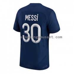 Maillot de Foot Paris Saint-Germain Messi 30 Homme Domicile 2022-2023 Manche Courte