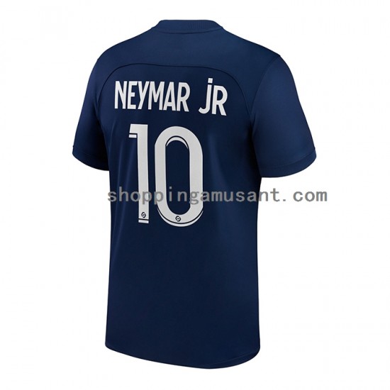Maillot de Foot Paris Saint-Germain Neymar Jr 10 Homme Domicile 2022-2023 Manche Courte