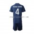 Maillot de Foot Paris Saint-Germain Sergio Ramos 4 Enfant Domicile 2022-2023 Manche Courte