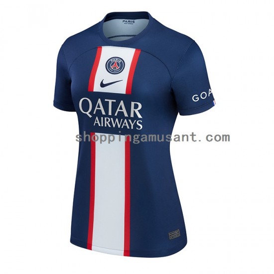 Maillot de Foot Paris Saint-Germain Féminine Domicile 2022-2023 Manche Courte