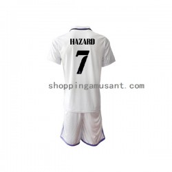 Maillot de Foot Real Madrid Eden Hazard 7 Enfant Domicile 2022-2023 Manche Courte
