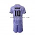 Maillot de Foot Real Madrid Modrić Luka 10 Enfant Extérieur 2022-2023 Manche Courte