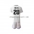 Maillot de Foot Real Madrid Vinicius Junior 20 Enfant Domicile 2022-2023 Manche Courte