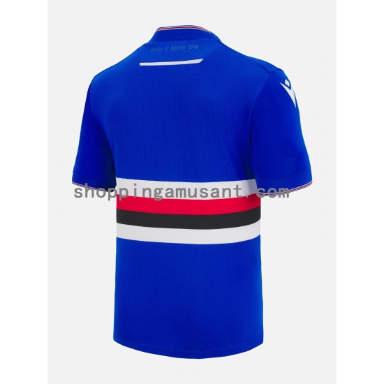 Maillot de Foot Sampdoria Homme Domicile 2022-2023 Manche Courte