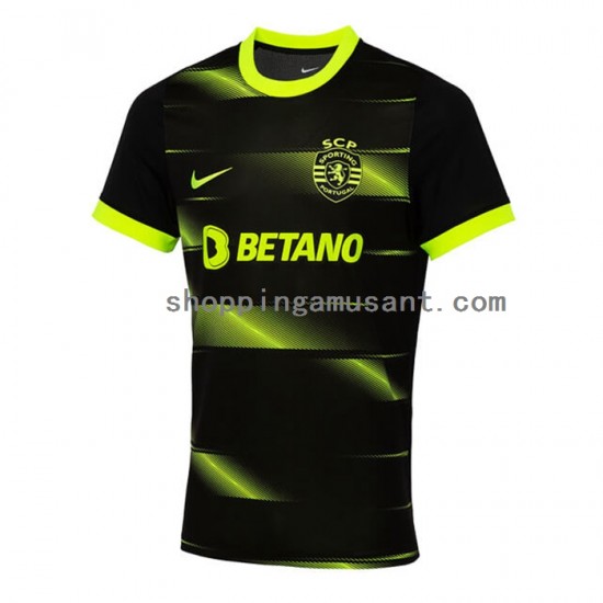 Maillot de Foot Sporting CP Homme Extérieur 2022-2023 Manche Courte