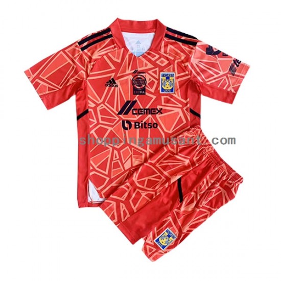 Maillot de Foot Tigres UANL Gardien Enfant Extérieur 2022-2023 Manche Courte