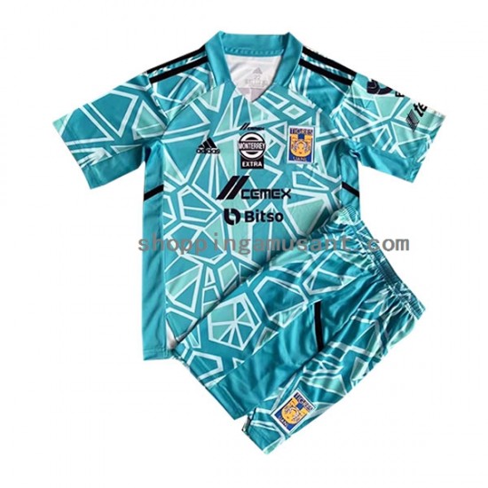 Maillot de Foot Tigres UANL Gardien Enfant Neutre 2022-2023 Manche Courte