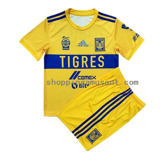 Maillot de Foot Tigres UANL Enfant Domicile 2022-2023 Manche Courte