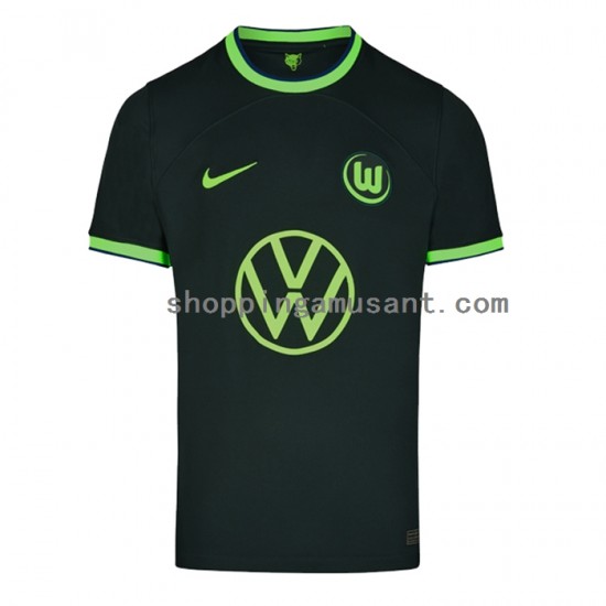 Maillot de Foot VfL Wolfsburg Homme Extérieur 2022-2023 Manche Courte