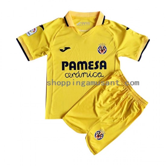 Maillot de Foot Villarreal CF Enfant Domicile 2022-2023 Manche Courte
