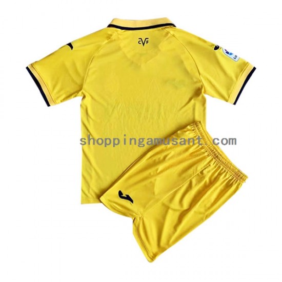 Maillot de Foot Villarreal CF Enfant Domicile 2022-2023 Manche Courte