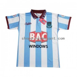 Maillot de Foot West Ham United Rétro Homme Extérieur 1991-1992 Manche Courte