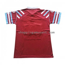 Maillot de Foot West Ham United Rétro Homme Domicile 1991-1992 Manche Courte