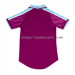 Maillot de Foot West Ham United Rétro Homme Domicile 1999-2001 Manche Courte