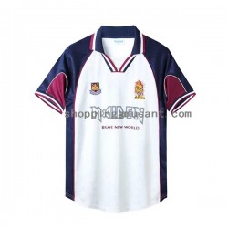 Maillot de Foot West Ham United Iron Maiden Rétro Homme Extérieur 1999 Manche Courte