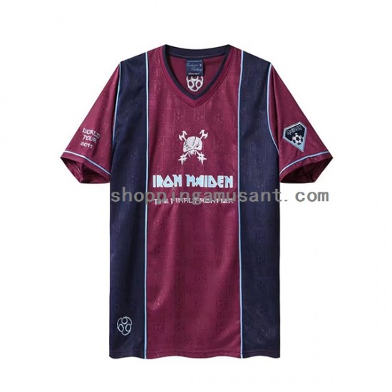 Maillot de Foot West Ham United Iron Maiden Rétro Homme Extérieur 2011 Manche Courte