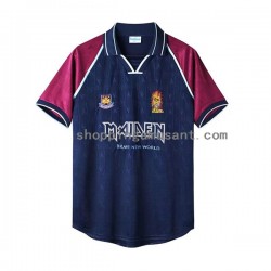 Maillot de Foot West Ham United Iron Maiden Rétro Homme Domicile 1999 Manche Courte