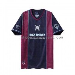 Maillot de Foot West Ham United Iron Maiden Rétro Homme Domicile 2011 Manche Courte