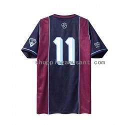 Maillot de Foot West Ham United Iron Maiden Rétro Homme Domicile 2011 Manche Courte