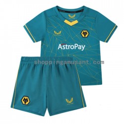 Maillot de Foot Wolverhampton Wanderers Enfant Extérieur 2022-2023 Manche Courte