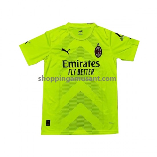Maillot de Foot AC Milan Gardien Homme Domicile 2022-2023 Manche Courte
