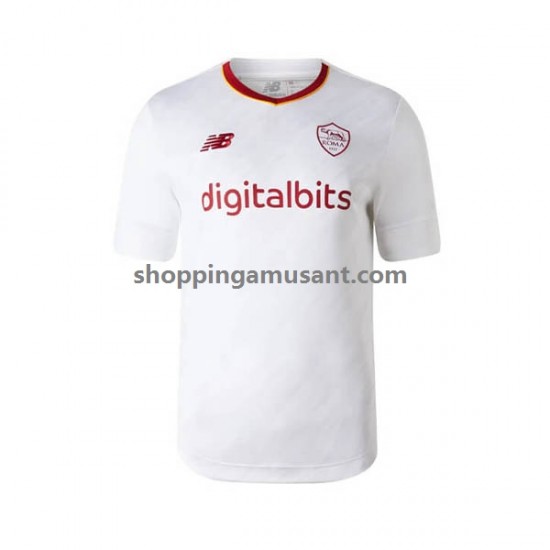 Maillot de Foot AS Rome Homme Extérieur 2022-2023 Manche Courte